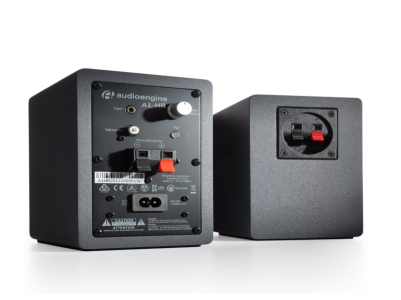 Audioengine A1-MR speakers connectivity 