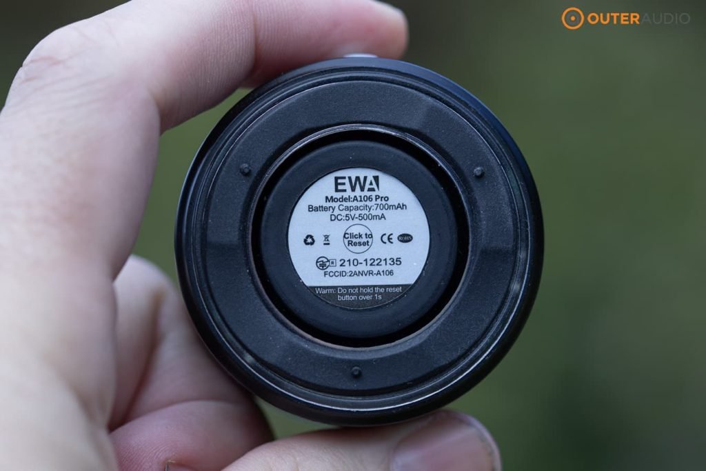 Reviewing The EWA A106 Pro Mini Bluetooth Speaker 8